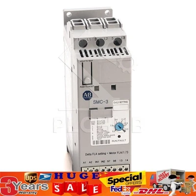 AB 150-C43NBR SMC-3 43A Smart Motor Controller 150C43NBR New Sealed - Image 1 of 4