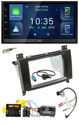 JVC DAB Bluetooth Lenkrad USB 2DIN Autoradio für Mercedes Vito W447 Audio 10 15 - Bild 1 von 4