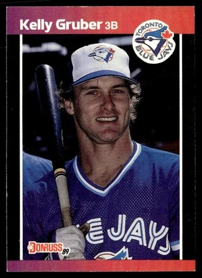 1989 Donruss Kelly Gruber Toronto Blue Jays #113 - Image 1 of 2