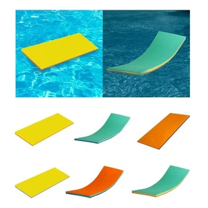 Wasser Schwimmmatte Schwimmunterlage Hochdichte Decke Tragbar Entspannend Schwimmmatte - Bild 1 von 41