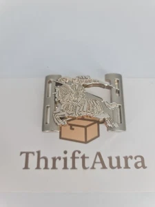 DE COLECCIÓN BURBERRY LONDON Hebilla de Cinturón - Caballero Ecuestre LEER DESCRIPCIÓN - Imagen 1 de 12