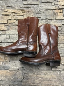 Botas Pull On Red Wing Para Hombre Cuero Pecos Talla 8 Marrón Informal Trabajo  - Imagen 1 de 10
