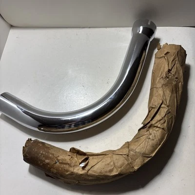 (1) Chrome Front Exhaust Header Pipe Harley-Davidson Pan head 1948-65 65440-48 - Image 1 of 3