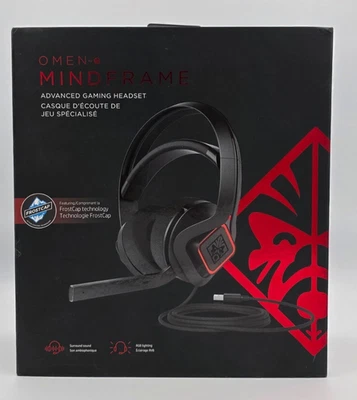 HP OMEN MINDFRAME PRIME - Cuffie da gioco (tecnologia FrostCap) - Spedizione gratuita! - Immagine 1 di 3