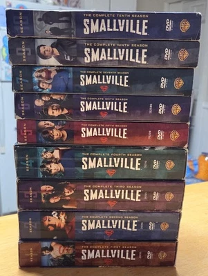 Smallville: The Complete Seasons 1,2,3,4,5,6,7,9,10 (DVD, 2009 Missing S08 MINT Foto 1 de 4