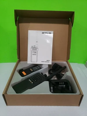  Retevis NR30 Waterproof, Long Range, Noise Canceling, WALKIE TALKIES Open Box  - Image 1 of 4