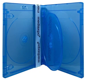 PREMIUM STANDARD Blu-Ray Quad 4 Disc Cases 14MM Lot - Afbeelding 1 van 5
