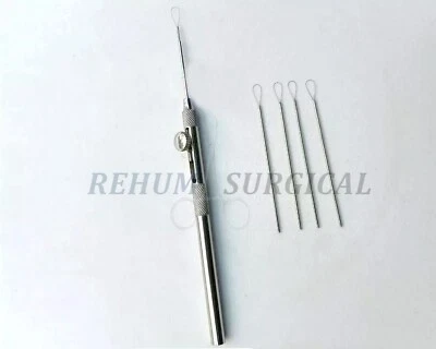 Lens Nucleus Divider Round Handle with Snare Wire loop inter surgical - Image 1 of 3