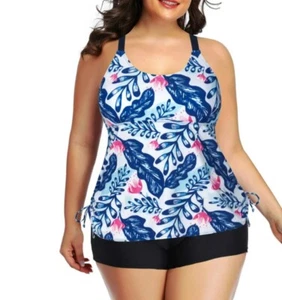 Zenbriele Tankini Swimsuits for Women Tummy Control Plus Size Bathing Suit 2... - Picture 1 of 5