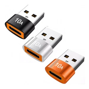 10A USB 3.0 To Type C Adapter OTG Type C Male To USB Female Converter For Laptop - Zdjęcie 1 z 12