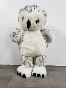 Build A Bear Hedwig The Spotted Snow Owl' 15" Plush Rotating Head  - Picture 1 of 7