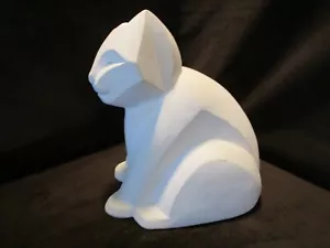 Austin Prod. Scultura arte gatto gesso Tillie di Karin Swildens anni '80 AP3505 - Foto 1 di 12
