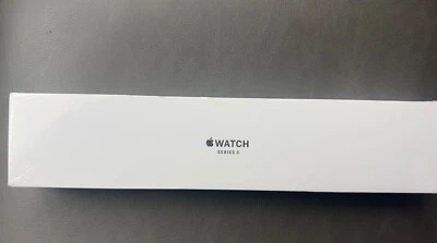 Apple Watch Series 3 38mm Space Gray Aluminum Case GPS Black Sport Band New - Image 1 of 4