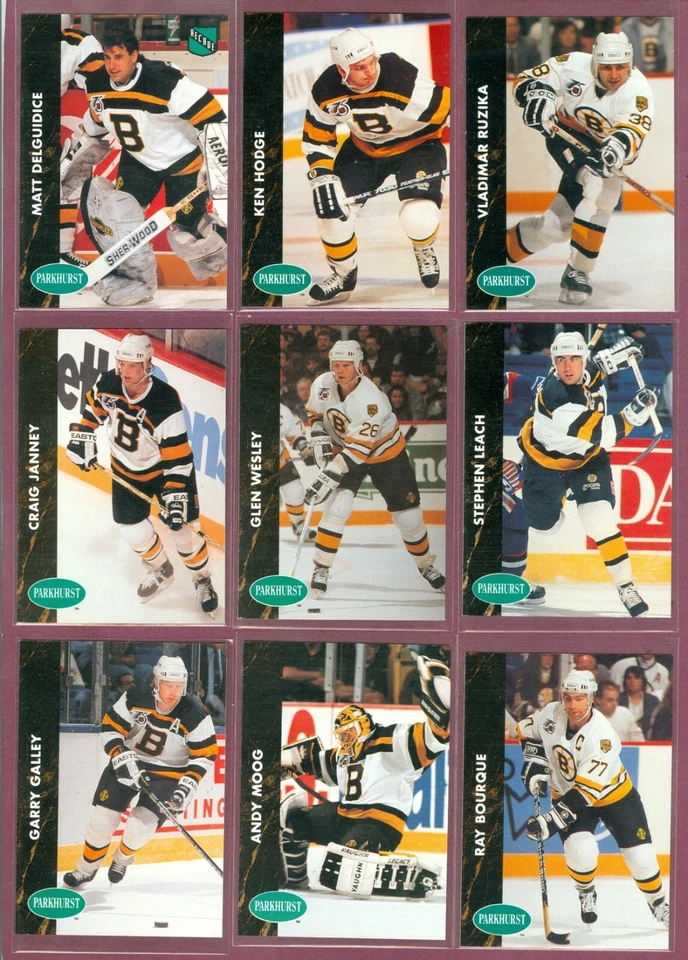 1991-92 PARKHURST ROOKIE RECRUE NHL HOCKEY FRENCH CARD SEE LIST - Image 1 of 1