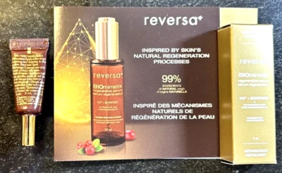 REVERSA BIOMIMETIK Regenerative Serum. Sample 3 ml. Made in Canada. New - Image 1 of 4