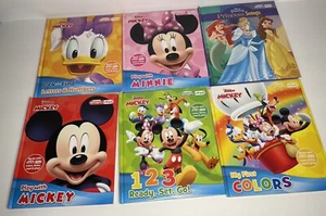 Disney My First Smart Pad 6 Books Mickey Princess Numbers Educational - Bild 1 von 1