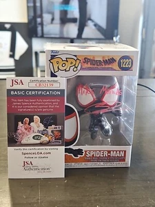 Shameik Moore signiert Funko Pop mit Aufschrift Miles Morales Spider-Man 1223 JSA - Bild 1 von 7
