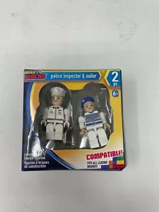 Make-It Blocks Police Inspector & Sailor Actionfiguren - Bild 1 von 3