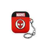 Marvel Spider man Keyring Airpods Case-Protective Siliicon Skin Cover