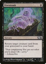1x FOIL Disentomb M12 No093 MTG Magic 2012 English NM/UNPLAY common C card x1