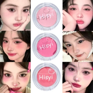 Powder Blusher Monochrome Powder Blusher Eye-shadow Highlight Long Lasting + - Picture 1 of 16