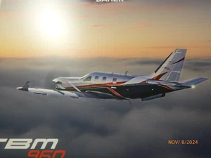 Daher TBM 960 - 1 page Brochure  - Perfect for the Aerospace Collector - Picture 1 of 2