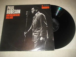 Paul Robeson - Amerikanisch Ballade Vinyl LP Eterna - Bild 1 von 1