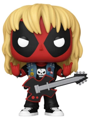 FUNKO POP MARVEL DEADPOOL HEAVY METAL 1343 VINYL FIGURE NEW! - Immagine 1 di 2