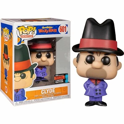 Clyde Wacky Races NYCC 601 Funko Pop Vinyl New in Mint Box + Protector - Image 1 of 2