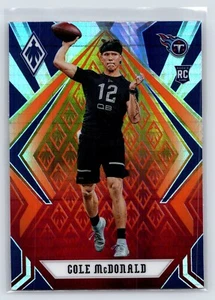 2020 Phoenix Cole McDonald Rookie Fire Burst #186 Titans - Bild 1 von 2