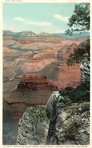 Arizona, mirando hacia el este desde Hopi Point, Grand Canyon Nat'l Park, postal de colección - Imagen 1 de 2