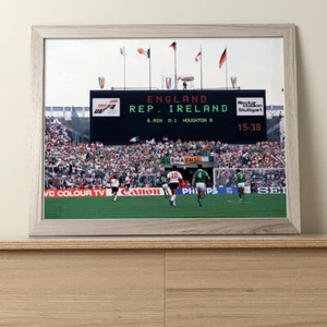 Foto profesional Inglaterra Irlanda Euro 88: 10"x8" - Imagen 1 de 2