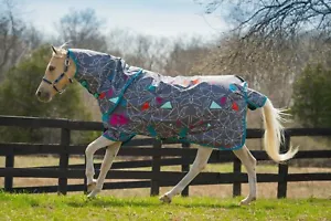 HORSEWARE AMIGO PONY PLUS LITE TURNOUT in 4'0 - no fill RUG WITH DETACH NECK - Picture 1 of 1