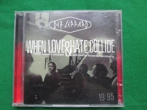 DEF LEPPARD - WHEN LOVE AND HATE COLLIDE - 1995 MERCURY - LEPDD14 - CD - Picture 1 of 2