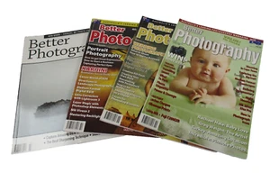 Better Photography Magazines x4 #55 2009 #60 2010 #61 2010 #76 2014 Toppan Print - Picture 1 of 9