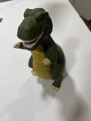 Land Before Time Sharptooth Dinosaur Puppet Pizza Hut 1988 Vintage Loose - Image 1 of 4