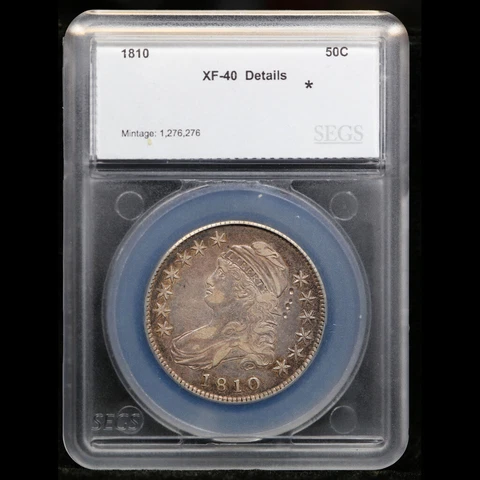 1810 Capped Bust Half Dollar Cover