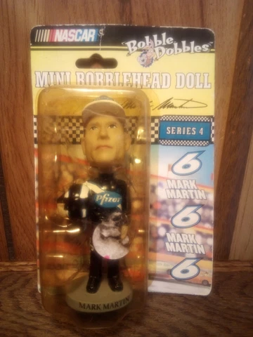 NASCAR Driver MARK MARTIN Mini Bobblehead Doll 2003 Cover