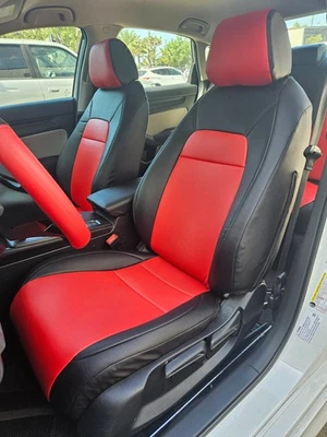 FUNDAS DE ASIENTO PARA HONDA INSIGHT 2009-2014 IGGEE S. CUERO AJUSTE PERSONALIZADO 13 COLORES Foto 1 de 4