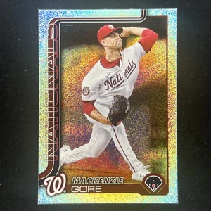 2025 Topps Series 1 Mackenzie Gore Sand Glitter Foil - Picture 1 of 2