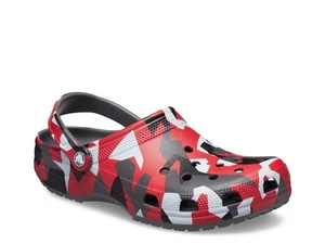 Man's Casual Shoes Crocs Geo Camo Clog - Picture 1 of 8