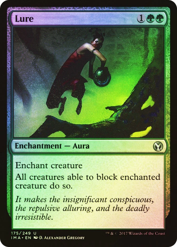 MTG FOIL Lure  - Iconic Masters #175 - Image 1 of 1