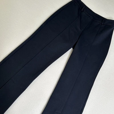 Drew Women's Size 4 NWT Bardot Pant Kick Flare Split Hem Navy Blue - Image 1 of 4