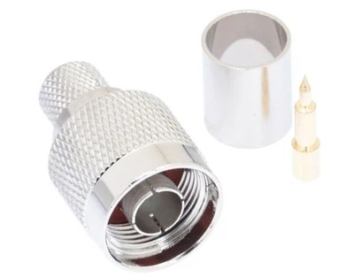 Times Microwave TC 400 NF X 2255 Male Connector - Image 1 of 4