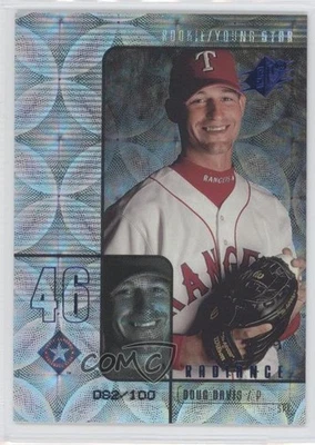 SPx Rookie/Young Star Radiance 2000/100 Doug Davis #102 Foto 1 de 2