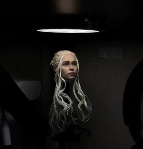 Rare Personal Tailor Game of Thrones Daenerys Targaryen Head Sculpt - Picture 1 of 6