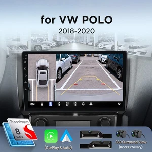 360° Android Für VW Polo sedan 6r 08-20 Autoradio Apple Carplay GPS Navi 4G LTE - Bild 1 von 14