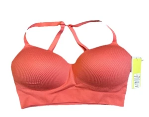 Neuer gepolsterter Damen Sport BH, hellrot von All In Motions, Gr. M - Bild 1 von 3