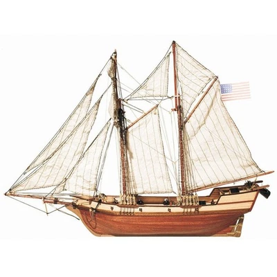 OCCRE Albatros Schooner Modell Schiff Set 1:100 Holz, 57cm Länge - Bild 1 von 4