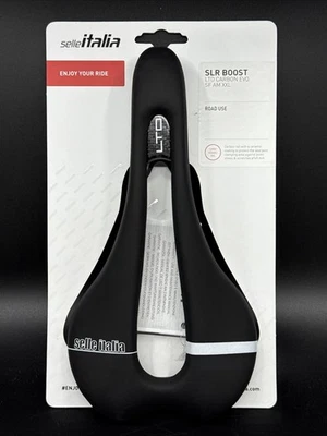 Selle Italia SLR BOOST Limited Carbon Evo SuperFlow 275mm x 145mm CarboKeramic - Image 1 of 4
